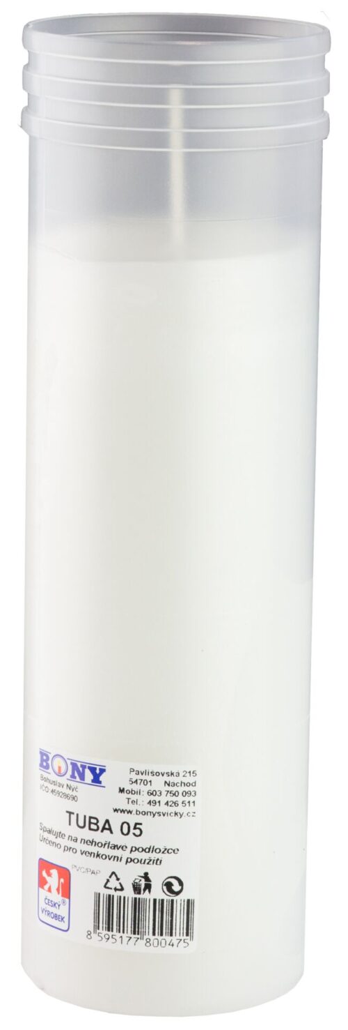 Svíčka Tuba 450g - Obrázek 1