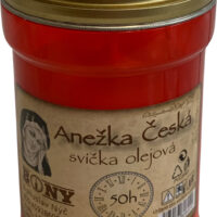 Svíčka olejová Anežka Česká - 150 g
