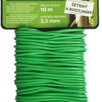 Drát zahradnický v bužírce Soft Rosteto - 2,5 mm x 10 m