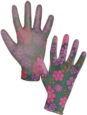 Rukavice textilní s eurozávěsem - CXS Leiva vel. 7