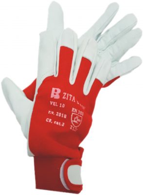 Rukavice kombinované - Zita vel. 10