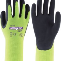Rukavice AktivGrip Lite limetkové vel. 10/XL Rosteto