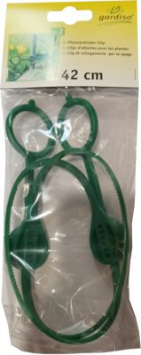 Pásek upínací - zelený 42 cm (2 ks)