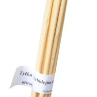 Tyčka k orchideji 4mm, 40 cm - 10 ks bambus přírodní