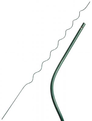 Tyč kovová spirála komaxit 200 cm tl. 8 mm