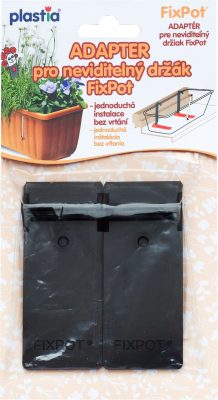 Adaptér Fixpot - hnědý (2ks)
