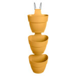 Květináč Vibia Campana Vertical Forest set/3 - honey yellow - Obrázek 3