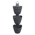 Květináč Vibia Campana Vertical Forest set/3 - anthracite - Obrázek 3