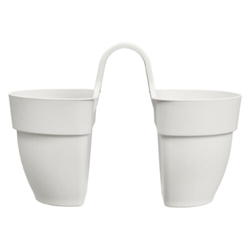 Květináč Vibia Campana Flower Twin - silky white 21 cm - Obrázek 3