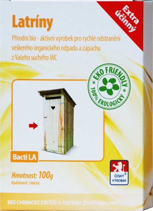 Enzym latríny Bacti LA - 100 g - Obrázek 1