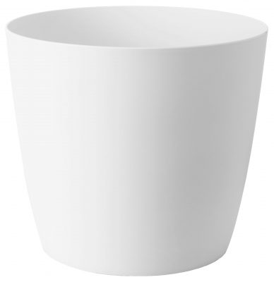 Květináč EllaTwist n roll bílá