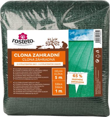 Clona zahradní 65% Rosteto - 5 x 1 m zelená