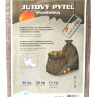 Jutový pytel 15 kg s úvazkem (30x60 cm)