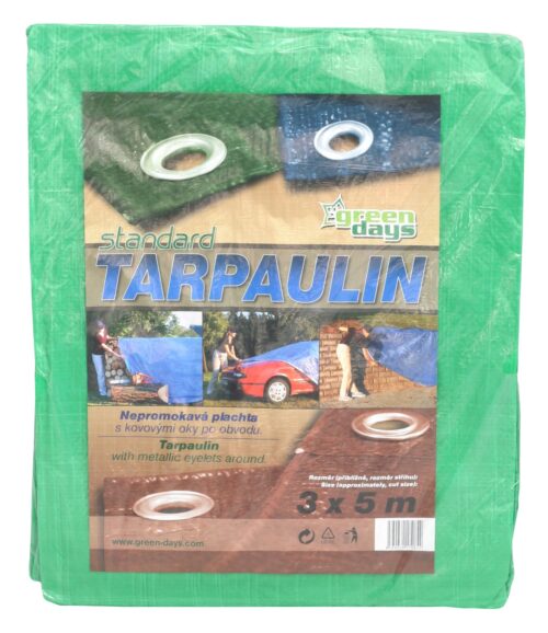 Plachta kašírovaná nepromokavá 70g/m2 - 3x5 m - Obrázek 1