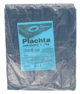 Plachta kašírovaná nepromokavá 70g/m2 - 3x4 m