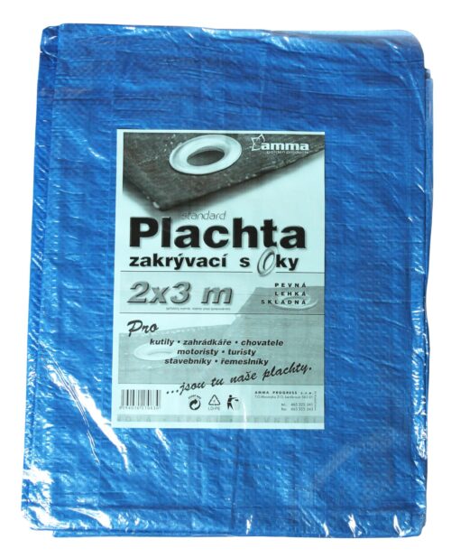 Plachta kašírovaná nepromokavá 70g/m2 - 2x3 m - Obrázek 1