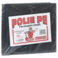 Folie černá 10 bm polohadice 0,8x10 m