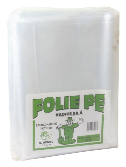 Folie čirá 20 bm hadice 2x20 m - Obrázek 1