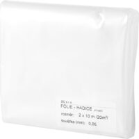 Folie čirá 10 bm hadice 2x10 m
