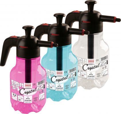 Postřikovač ruční - Crystal 2l - mix barev