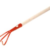 Kypřič 3 hrotý s násadou 50 cm Rosteto - oranžová