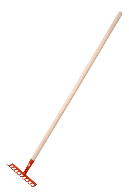 Hrabičky 10 Z s násadou 100 cm Rosteto - oranžová - Obrázek 1
