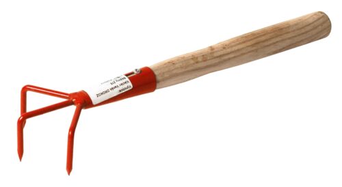 Drápek 3 prsty s násadou 27 cm Rosteto - oranžová - Obrázek 1