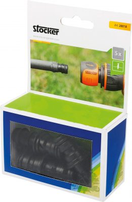 Spojka - pr.13-16 mm pro připojení zahradní hadice (5 ks) Stocker