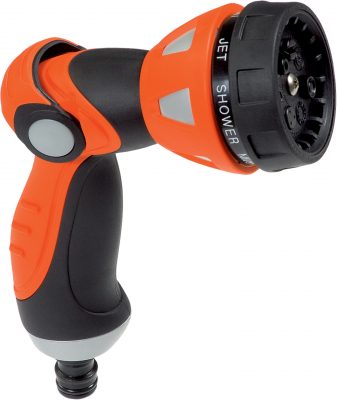 Pistole postřikovací multifunkční kovová s regulací Stocker s eurozávěsem