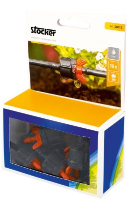 Kapkovač řádkový 5l/h - pro sadu pr. 4-6 mm (10 ks) Stocker