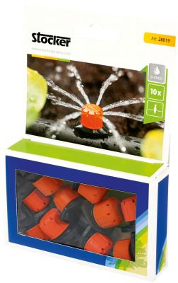 Kapkovač nast. s 8mi otvory 0-40l/h - pro sadu pr.13-16 mm(10 ks) Stocker