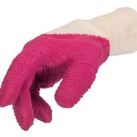 Rukavice na růže velikost č.11 / XL růžové Stocker