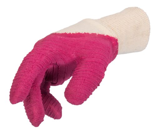 Rukavice na růže velikost č.9 / M růžové Stocker - Image 1