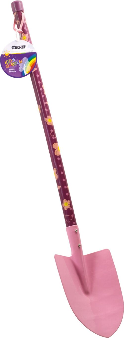 Dětský rýč růžový 78 cm Stocker - Obrázek 1