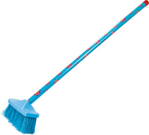Dětské košťátko modré 78 cm Stocker - Obrázek 1