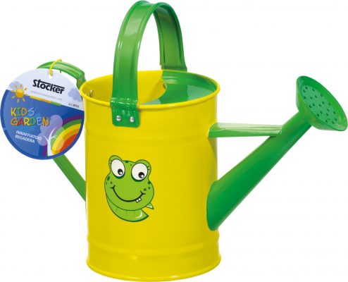 Dětská konvička kovová žlutá Stocker