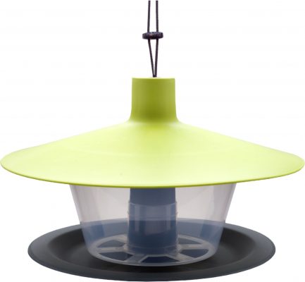 Krmítko pro venkovní ptactvo Finch - zelená + tm. antracit