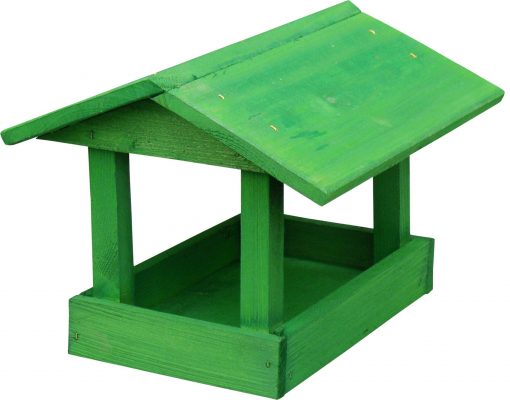 Krmítko pro venkovní ptactvo - č. 13, malé zelené