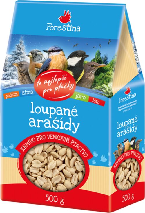 Arašídy loupané pro venkovní ptactvo 500 g - Obrázek 1