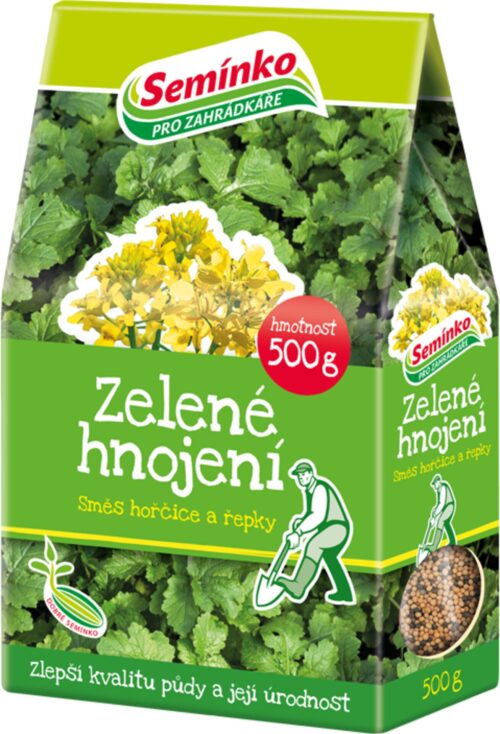 Zelené hnojení - Směs hořčice a řepky - 500 g - Obrázek 1