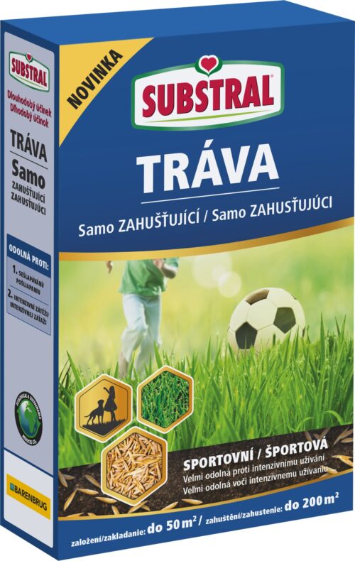 Travní směs samozahušťující - Sportovní 1 kg EVERGREEN - Obrázek 1