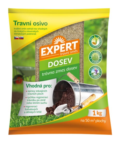 Travní směs Expert - dosev 1 kg - Obrázek 1