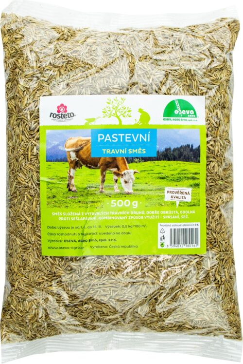 Travní směs - Pastevní 500 g Rosteto - Obrázek 1