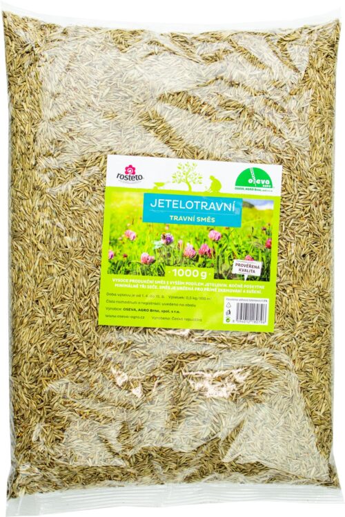 Travní směs - Jetelotráva 1 kg Rosteto - Image 1