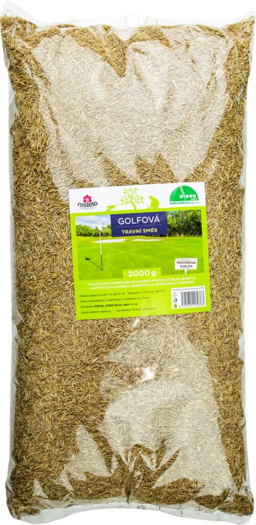 Travní směs - Golfová 2 kg Rosteto - Obrázek 1
