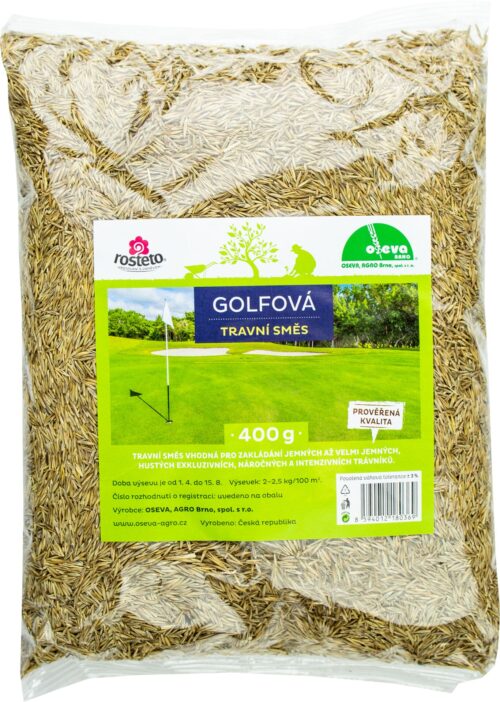 Travní směs - Golfová 400 g Rosteto - Obrázek 1