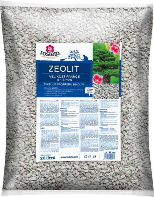 Zeolit Rosteto - 20 l  4-8 mm - Obrázek 1