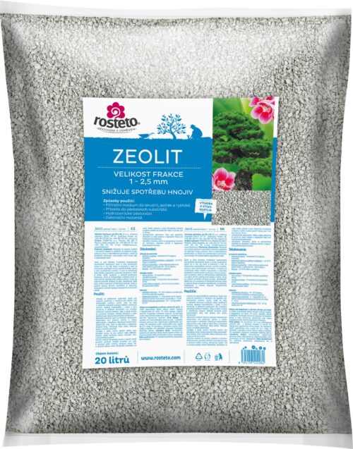 Zeolit Rosteto - 20 l  1-2,5 mm - Obrázek 1