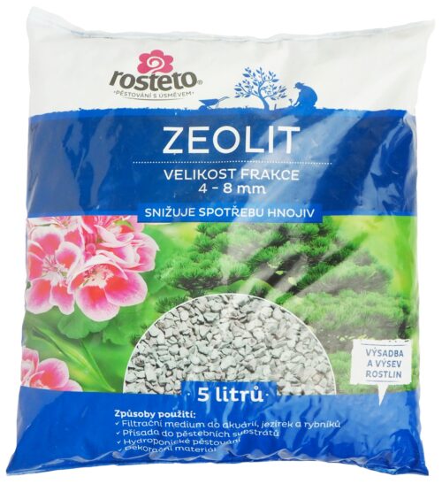 Zeolit Rosteto - 5 l  4-8 mm - Obrázek 1