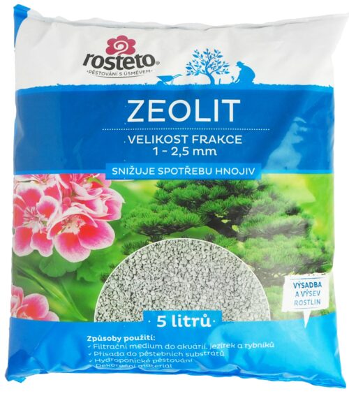 Zeolit Rosteto - 5 l  1-2,5 mm - Obrázek 1